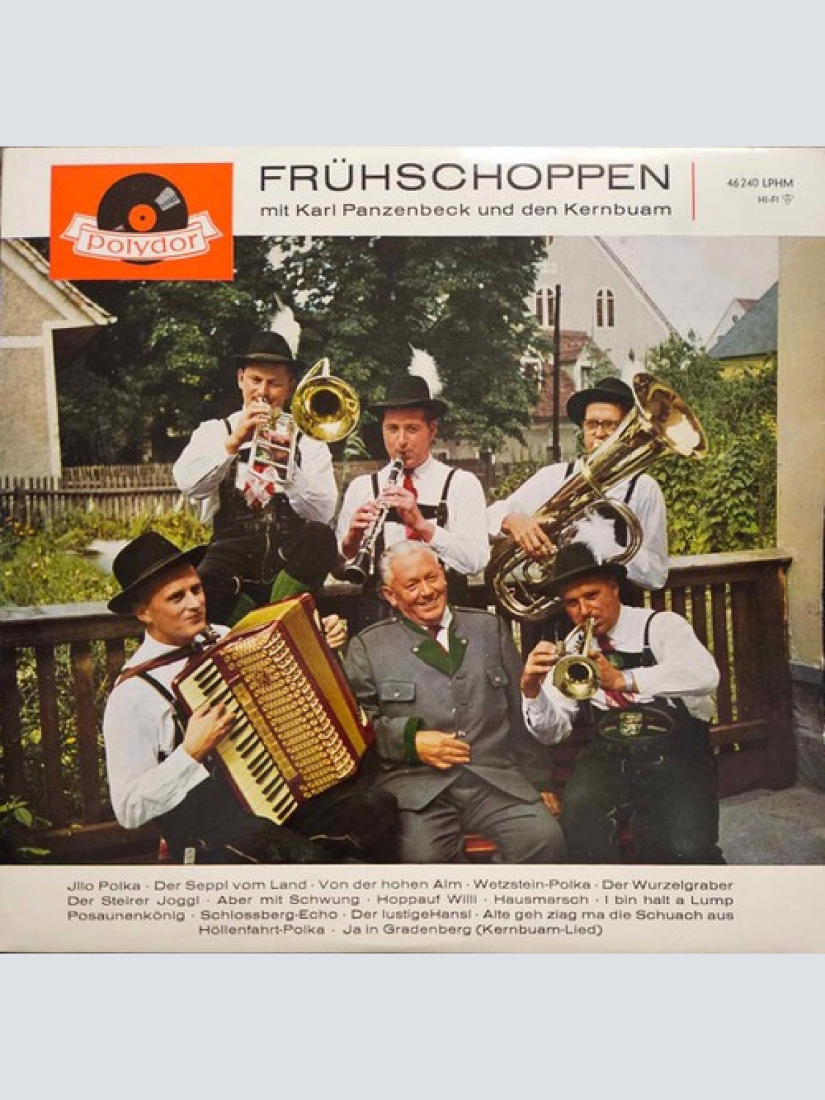 LP, Mono Karl Panzenbeck, Kernbuam* - Frühschoppen Mit Karl Panzenbeck Und De...