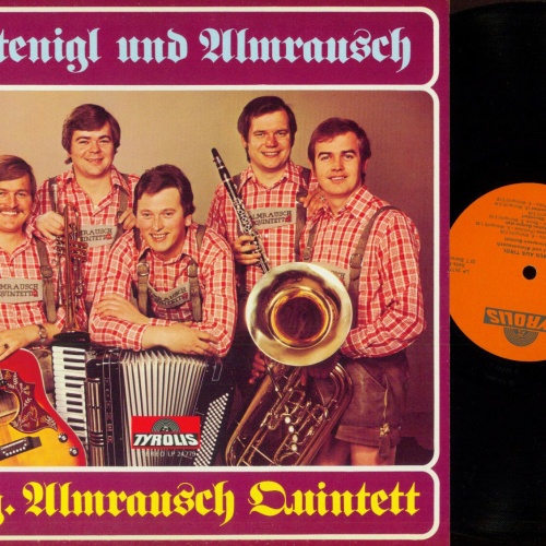 LP-Orig Almrausch Quintettt --  Blumen aus Tirol -- NM