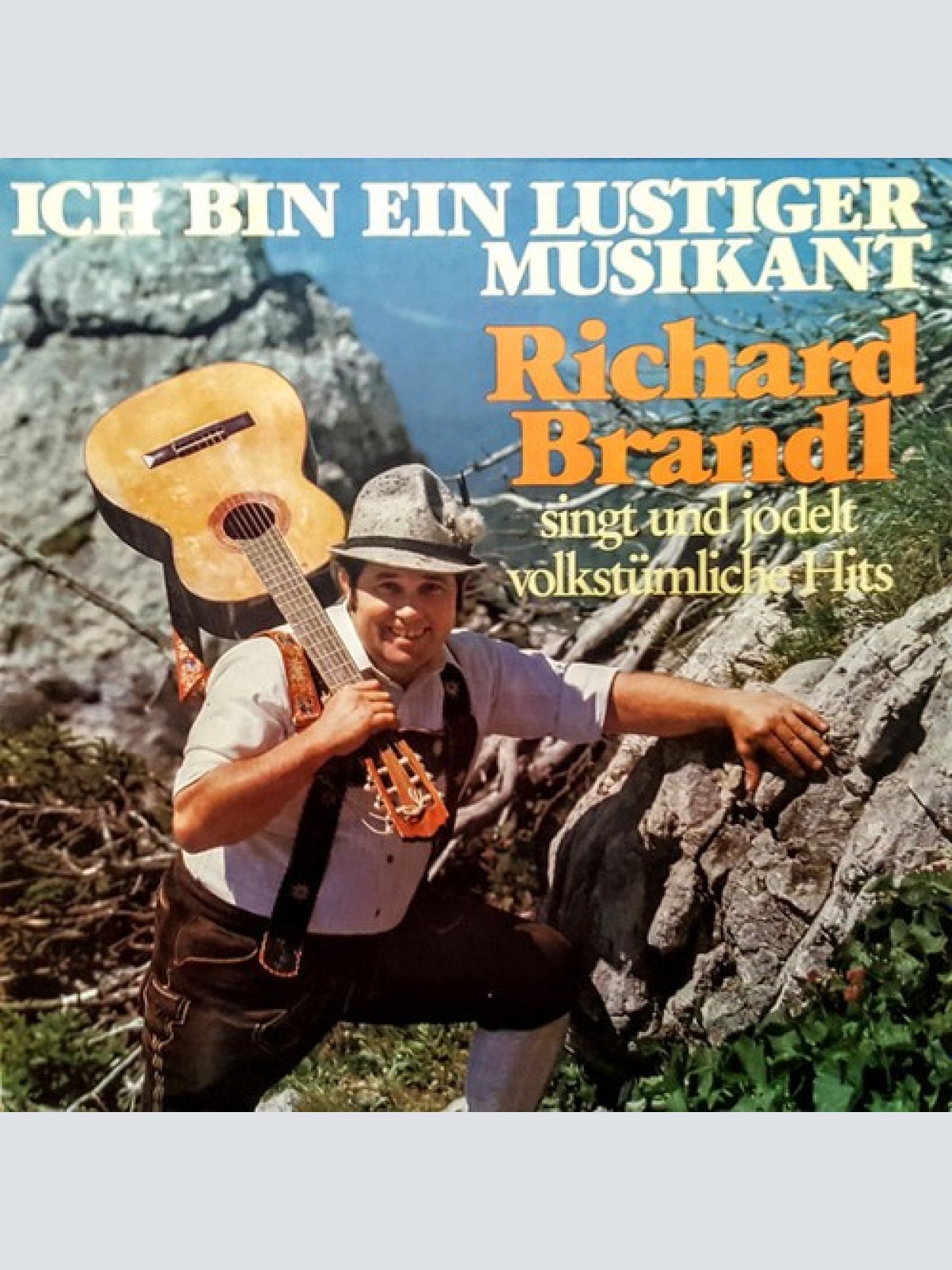 LP, Album Richard Brandl - Ich Bin Ein Lustiger Musikant