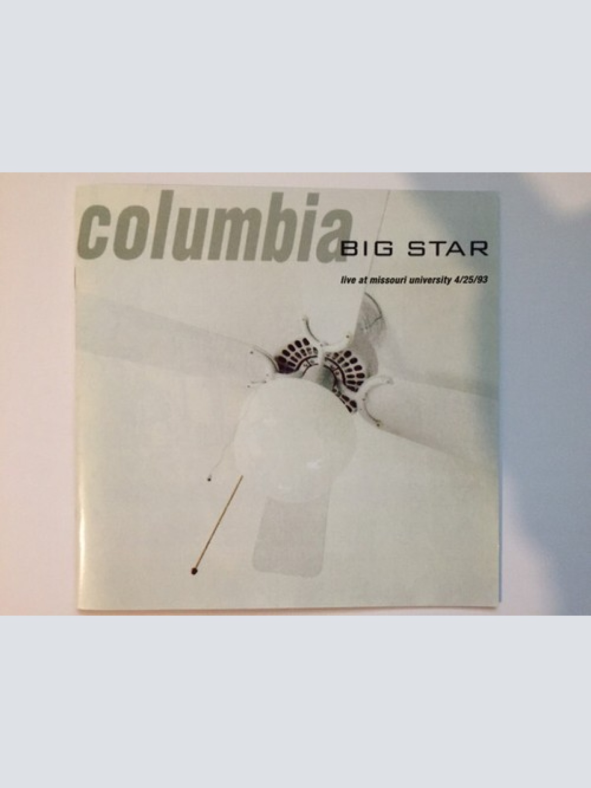 CD, Album, RE, RM Big Star - Columbia... Live At Missouri University 4/25/93
