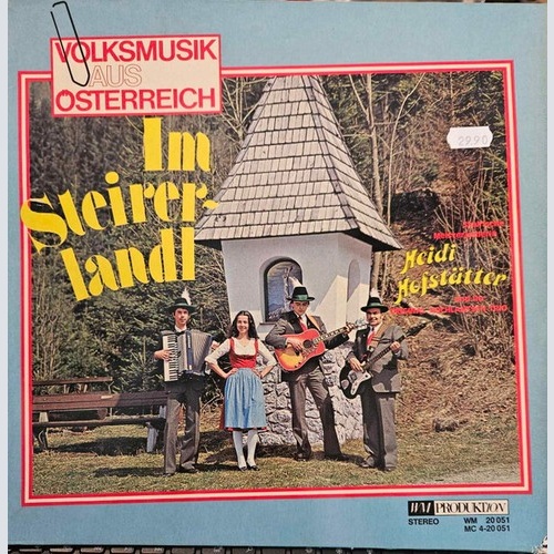 LP, Album Heidi Hofstätter Und Ihr Original Hochlantsch Trio - Im Steirerlandl