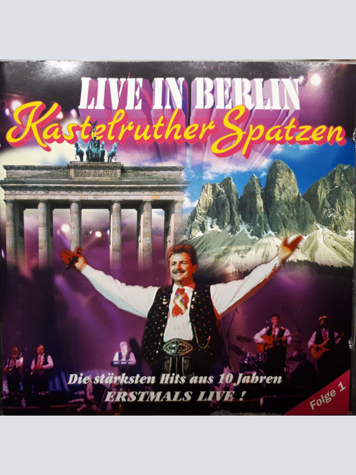 CD, Album Kastelruther Spatzen - Live In Berlin