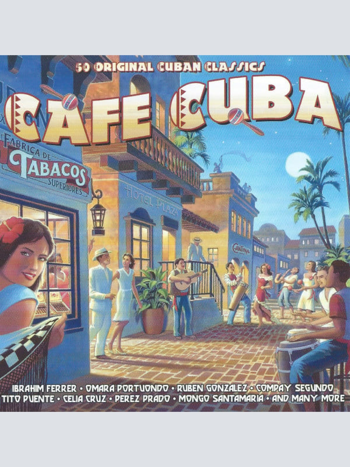 2xCD, Comp Various - Cafe Cuba (50 Original Cuban Classics)