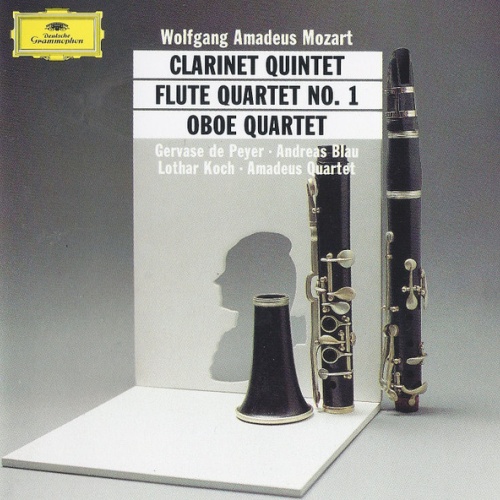 CD, Comp, RM Wolfgang Amadeus Mozart, Gervase de Peyer, Andreas Blau, Lothar ...