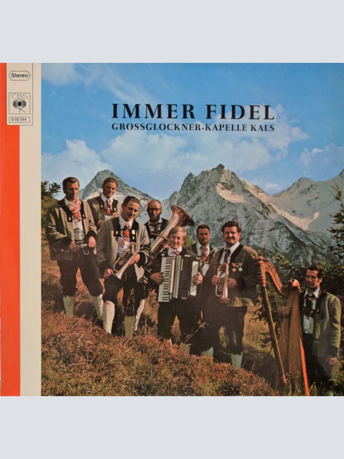 LP, Album Großglockner-Kapelle Kals - Immer Fidel