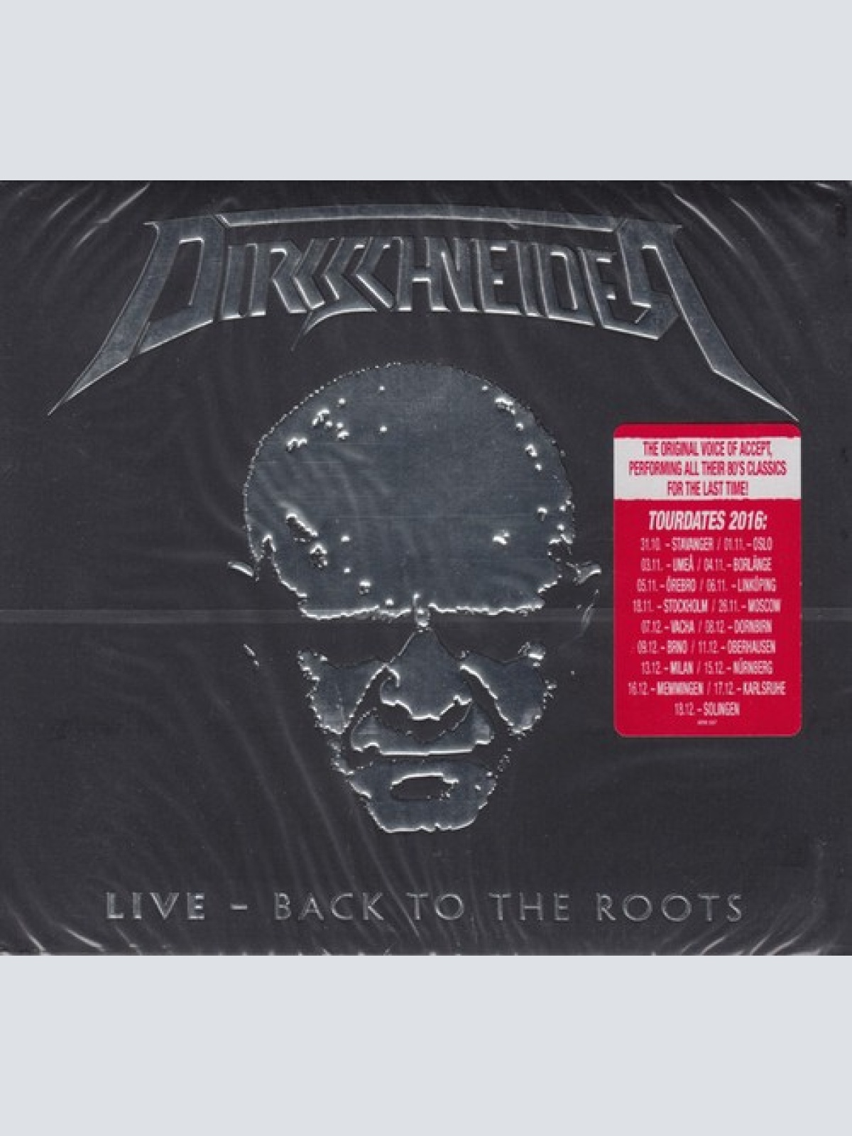 2xCD, Album, Dig Dirkschneider* - Live - Back To The Roots