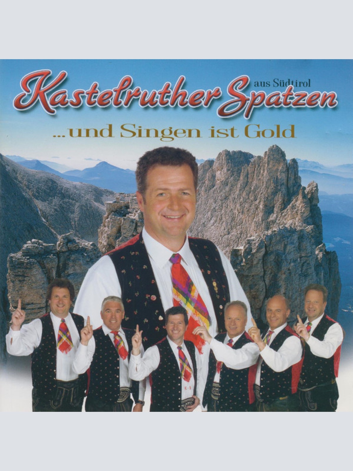CD, Album Kastelruther Spatzen - ...Und Singen Ist Gold