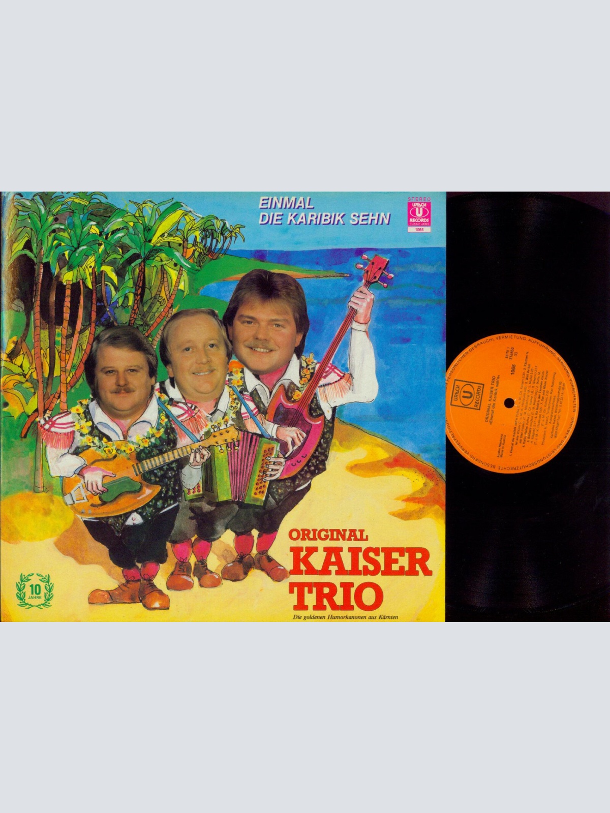 LP-- Original Kaiser Trio – Einmal Die Karibik Sehn-- NM