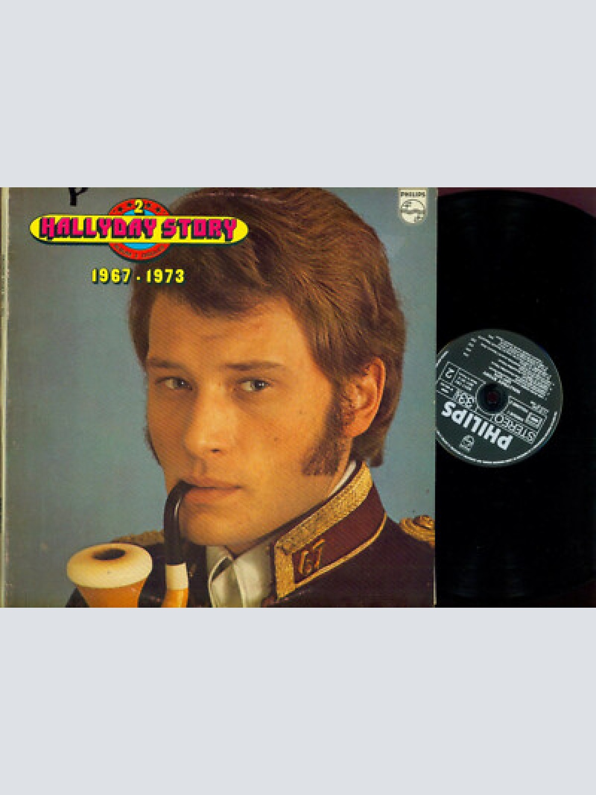 LP--Johnny Hallyday – Hallyday Story 2 / 1967- 1973