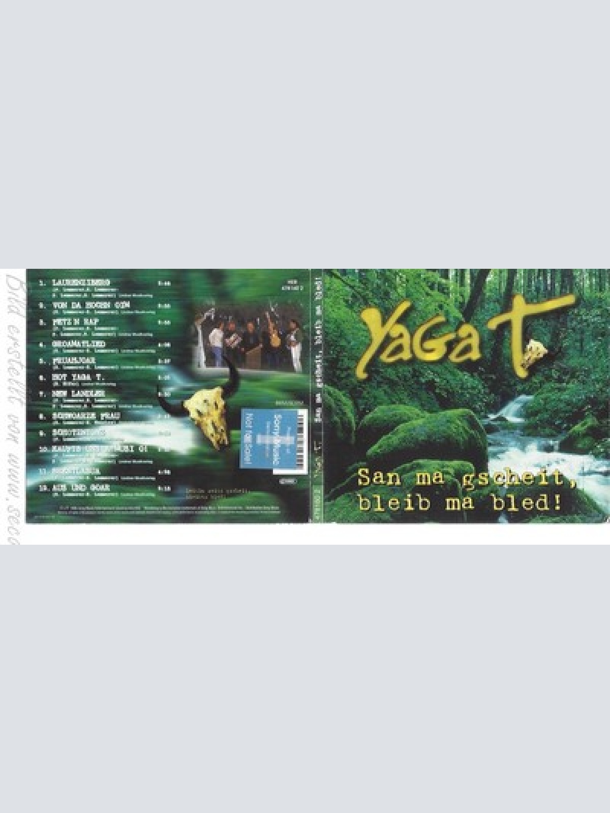 CD--YAGA T -- SAN MA GSCHEIT BLEIB MA BLED