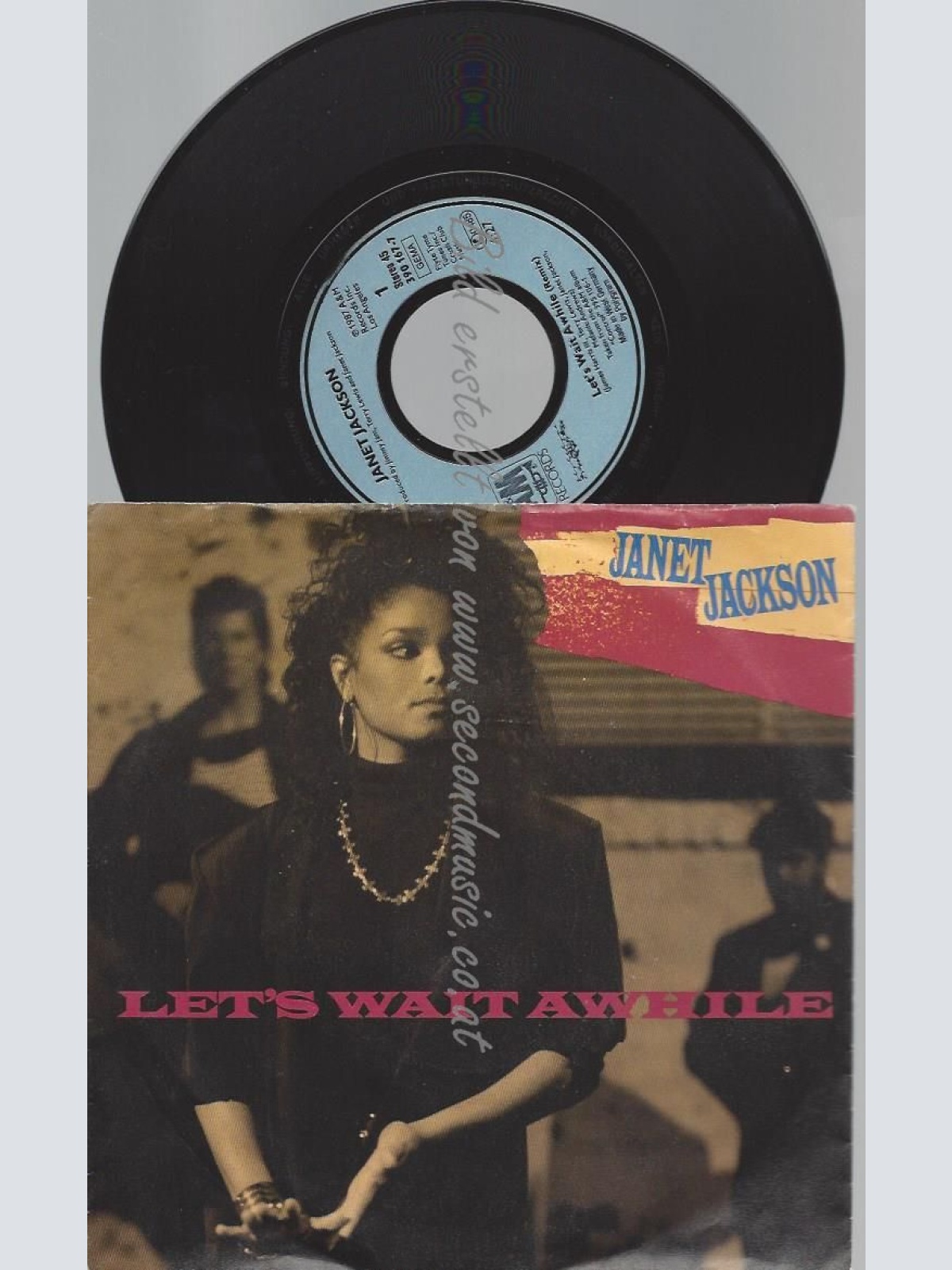 7"    Janet Jackson – Let's Wait Awhile