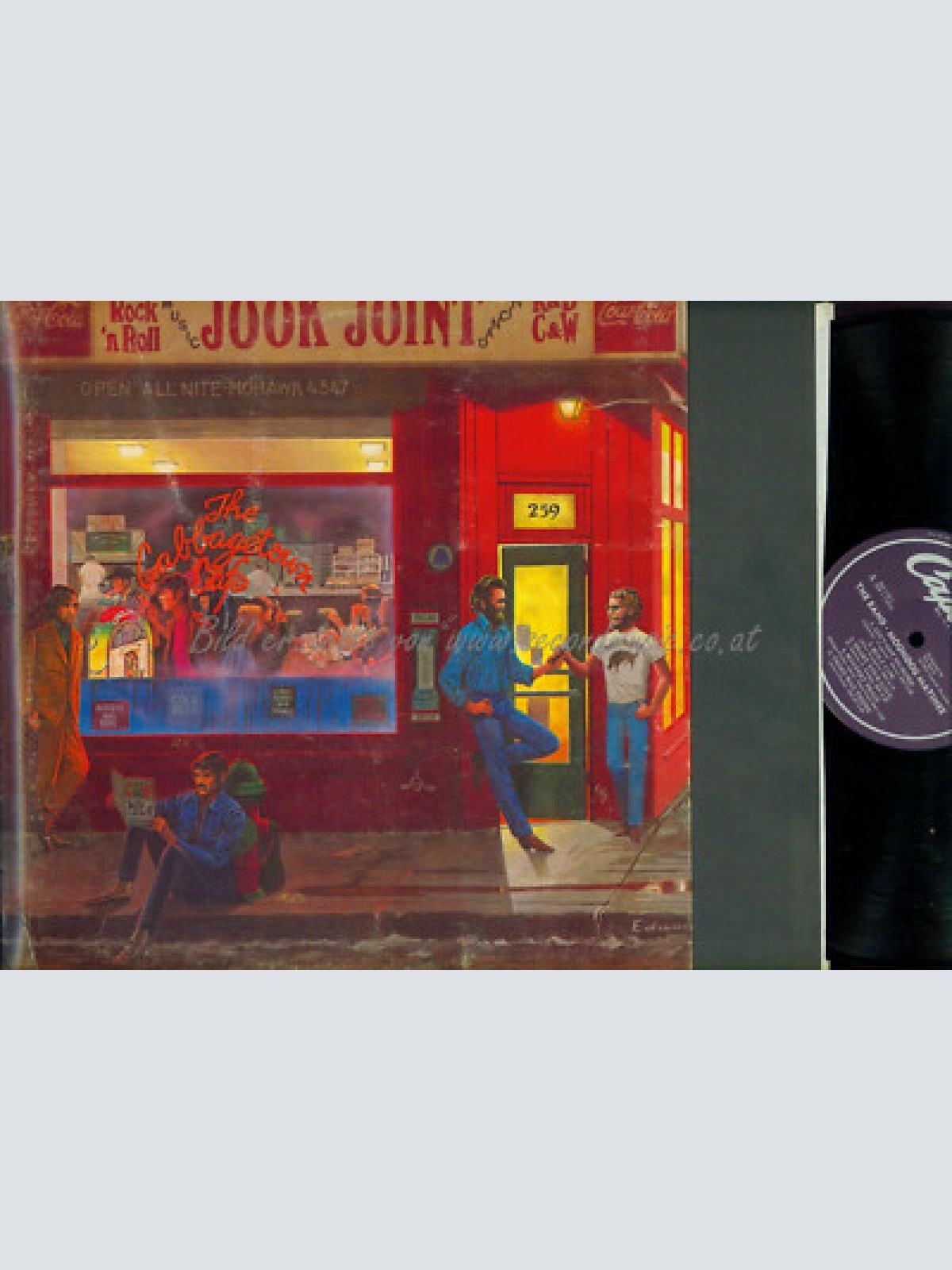 LP--  The Band  Moondog Matinee / US SW11214 / POSTER COVER / OIS