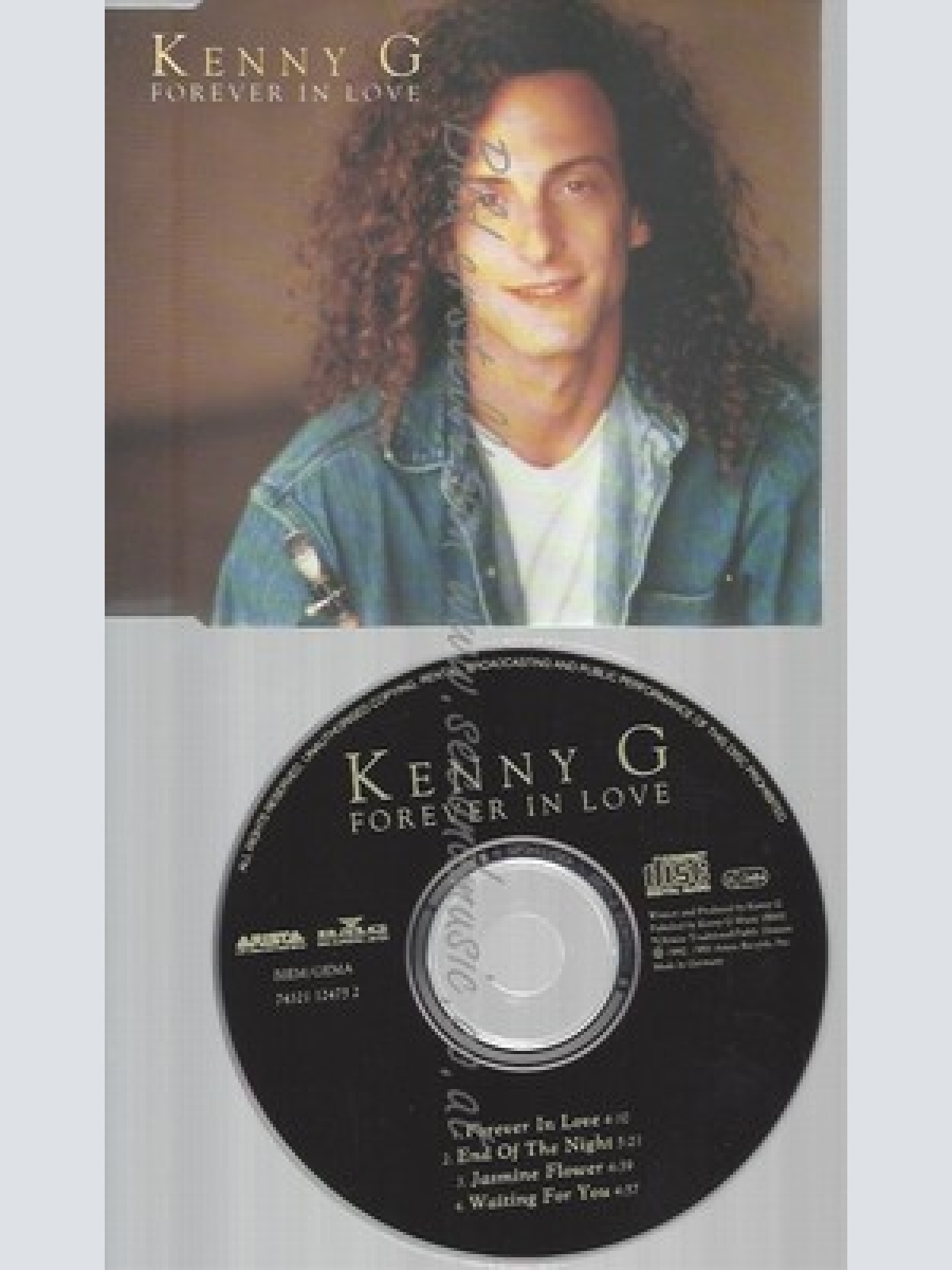 CD--KENNY G --- FOREVER IN LOVE