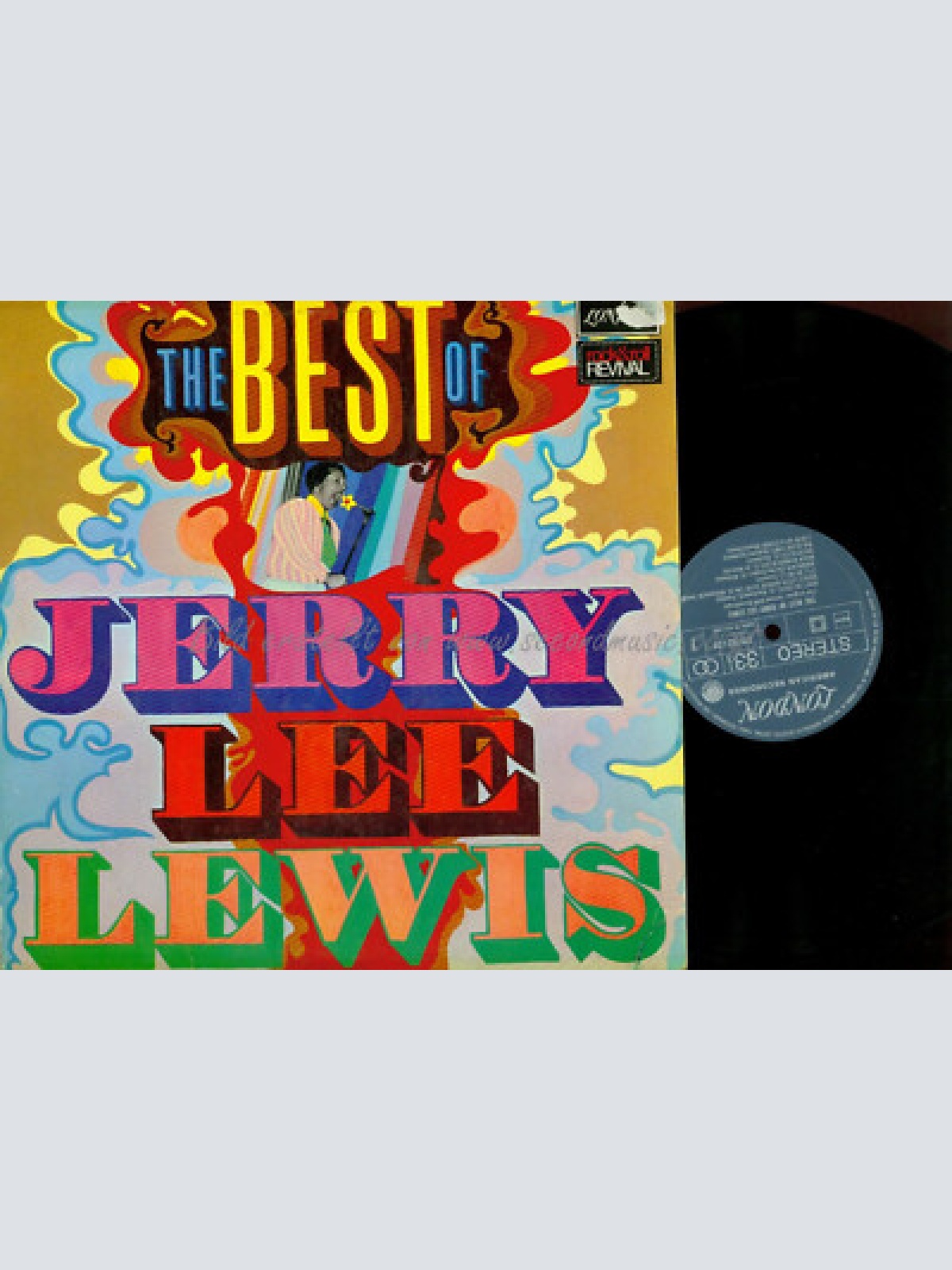 LP-- Jerry Lee Lewis  The Best Of Jerry Lee Lewis  // NL  1968