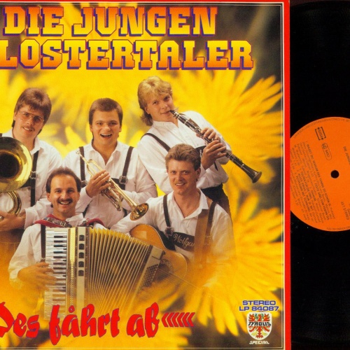 LP--Die Jungen Klostertaler – Des Fährt Ab /NM