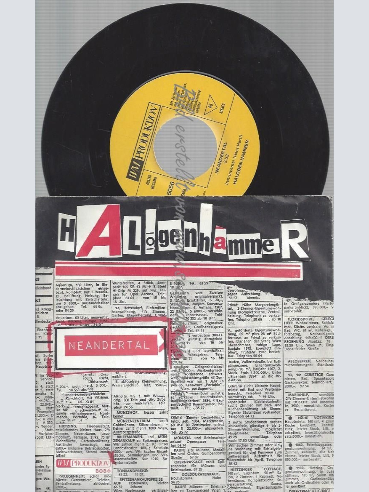 7"  Halogenhammer – Neandertal