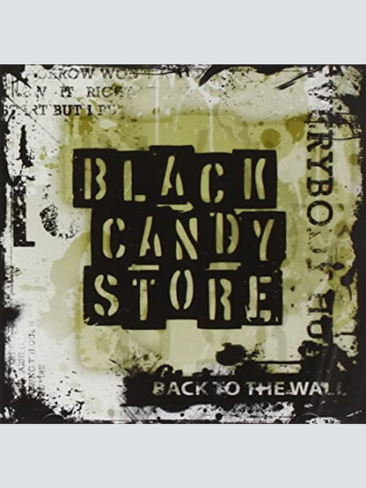 CD, Album Black Candy Store - Back To The Wall