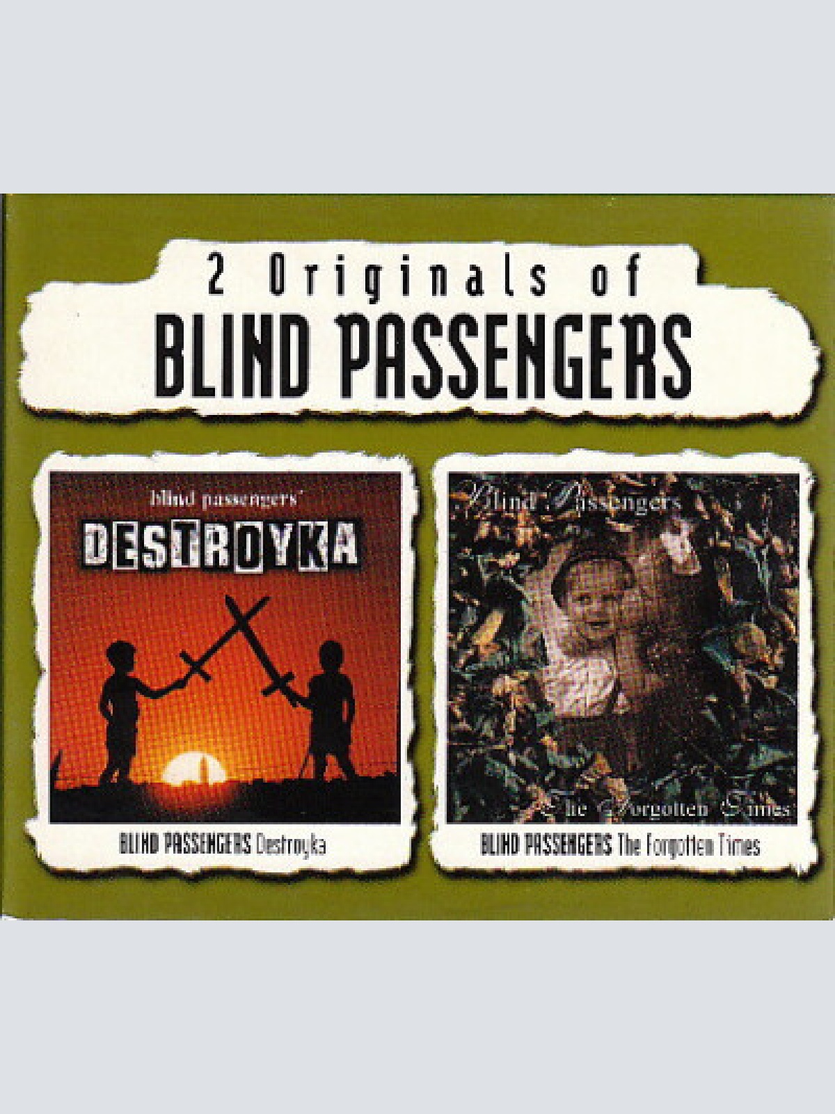 CD, Album + CD, EP + Comp Blind Passengers - 2 Originals Of Blind Passengers ...