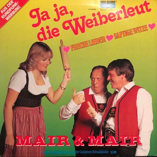 LP, Album Mair & Mair - Ja Ja, Die Weiberleut
