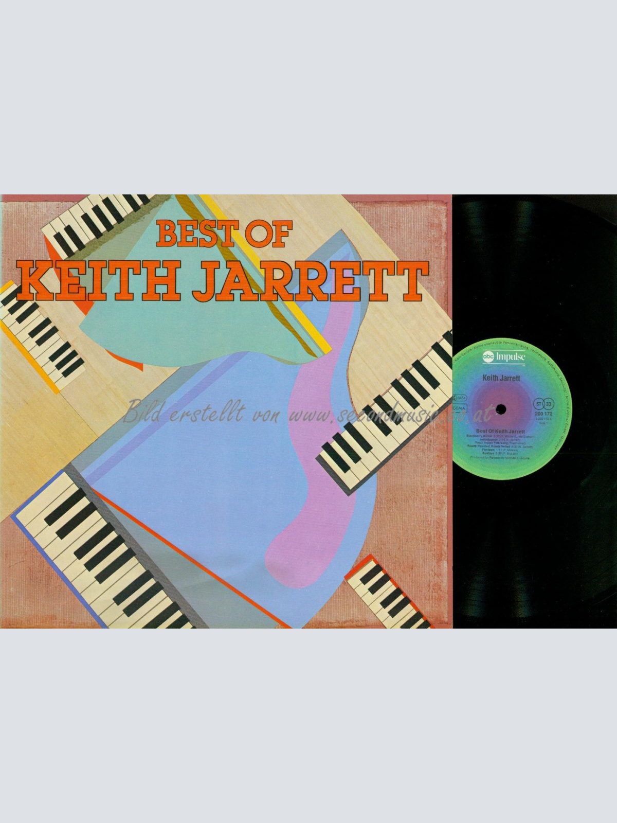 LP--BEST OF KEITH JARRETT //  200172320