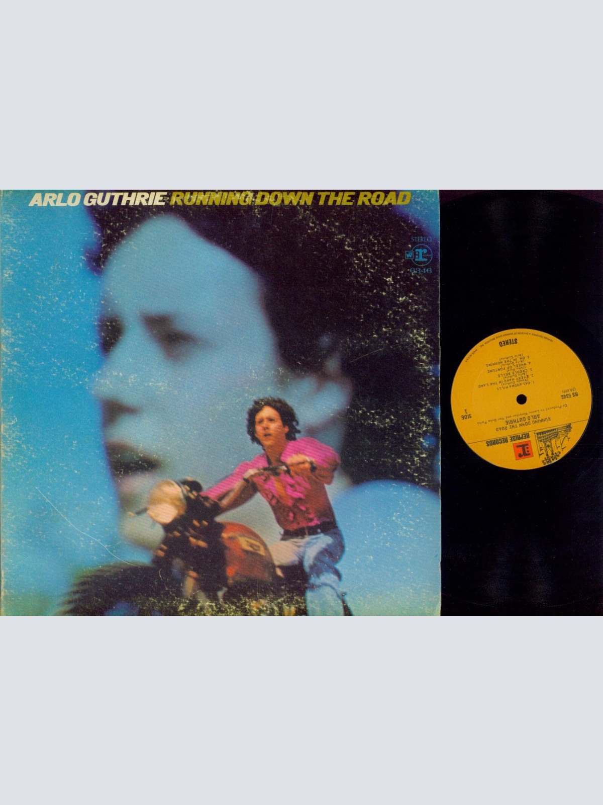 LP--Arlo Guthrie – Running Down The Road // US //FOC 6346