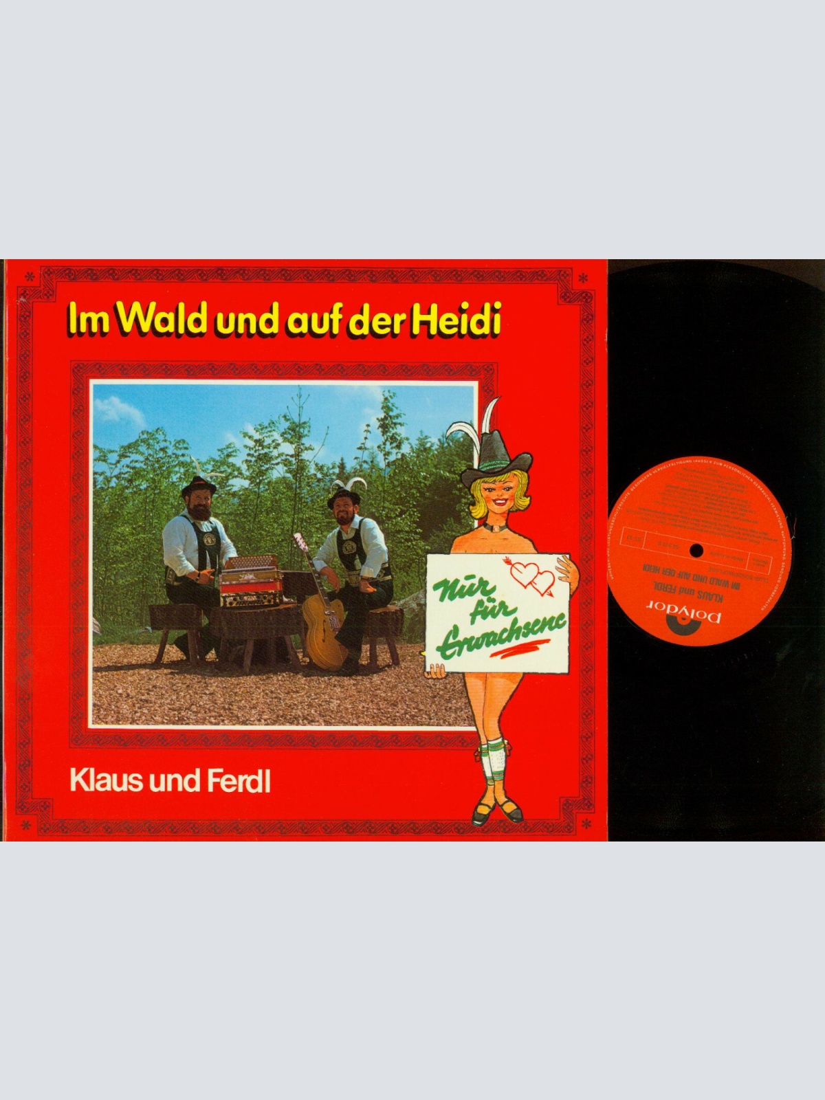 LP--Klaus Und Ferdl – Im Wald Und Auf Der Heidi // Club  - NM