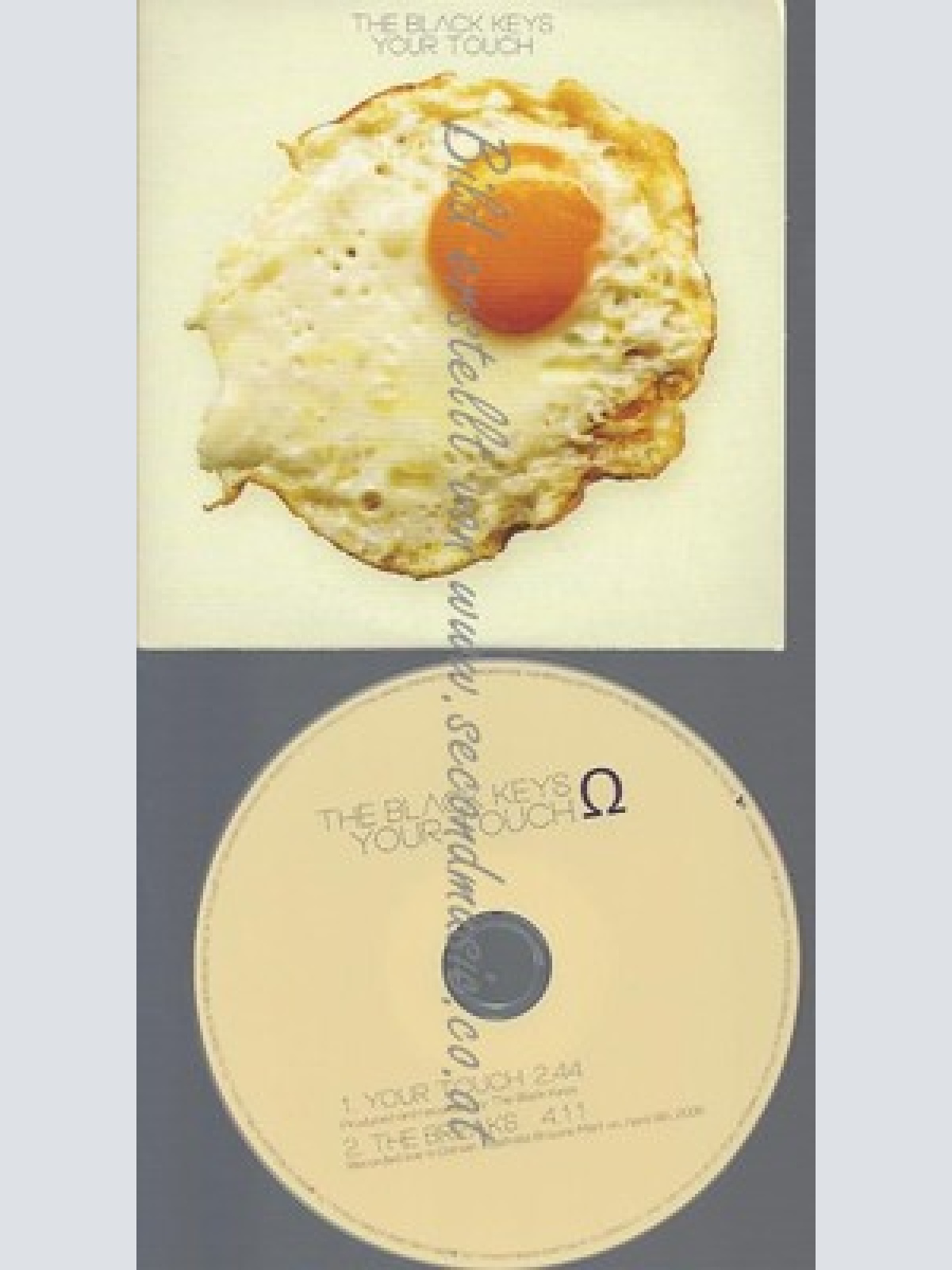 PROMO CD--THE BLACK KEYS--YOUR TOUCH--2TR