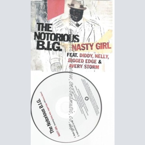 PROMO CD--THE NOTORIOUS B I G --NASTY GIRL --2TR