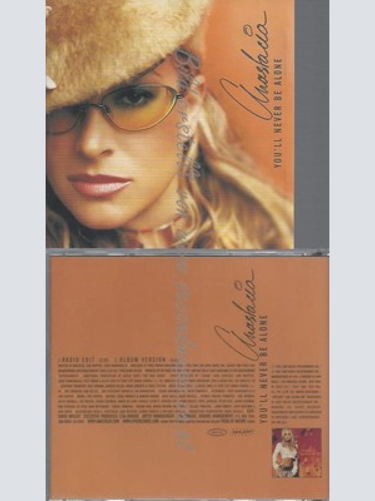 PROMO CD--ANASTACIA--YOU LL NEVER BE ALONE-- 2TR