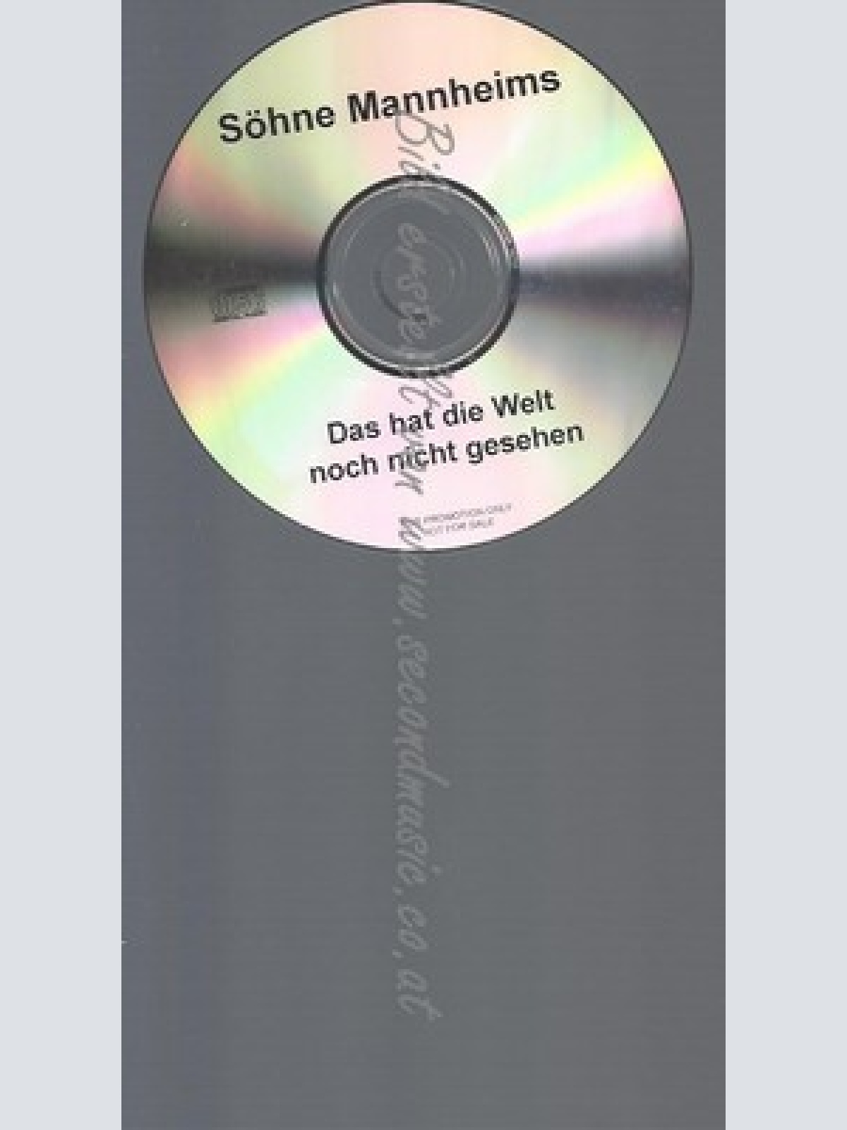 PROMO CD--SÖHNE MANNHEIMS--DAS HAT DIE WELT NOCH NICHT GESEHEN--