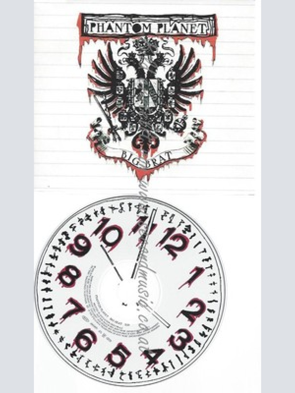 PROMO CD--PHANTOM PLANET --BIG BRAT--