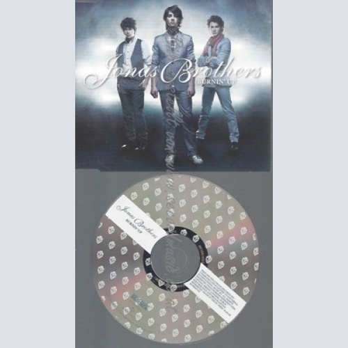 PROMO CD--JONAS BROTHERS-- BURNIN UP-1TR