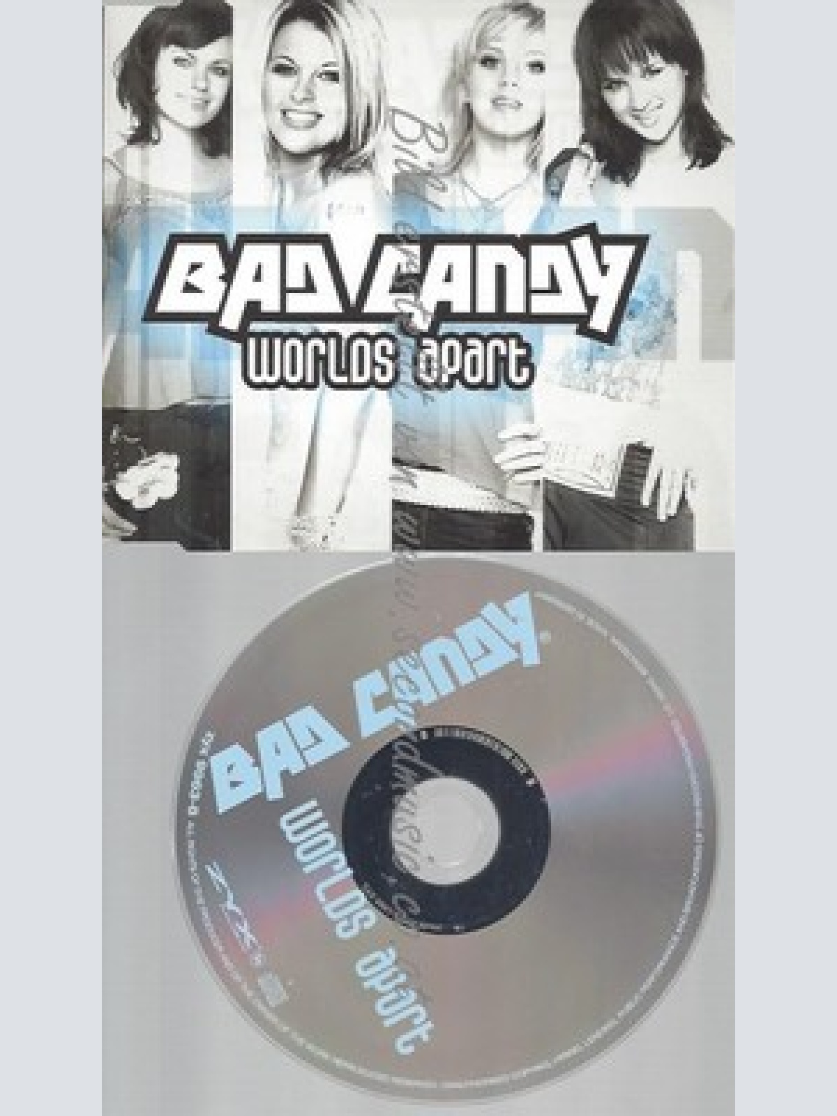CD--BAD CANDY -- --- WORLDS APART