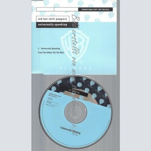 CD--RED HOT CHILI PEPPERS--UNIVERSALLY SPEAKING --PROMO