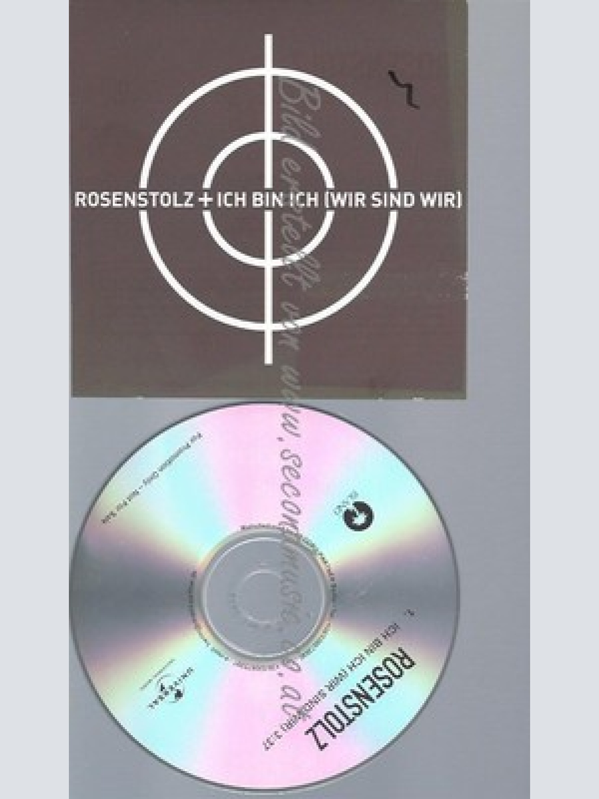 PROMO CD--ROSENSTOLZ --ICH BIN ICH --1TR