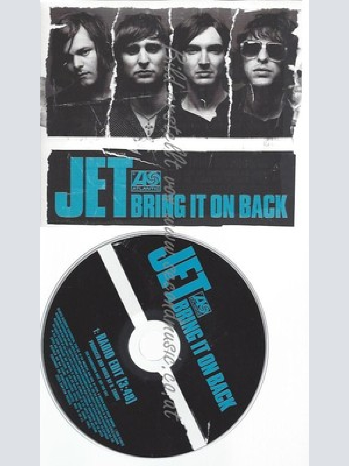 PROMO CD--JET --BRING IT ON BACK --1TR