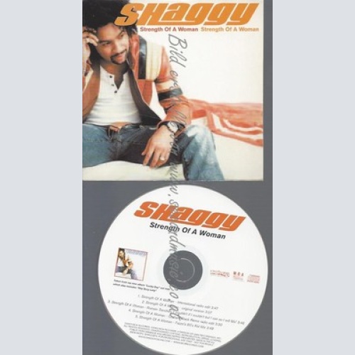 PROMO CD--SHAGGY--STRENGTH OF A WOMAN--5TR