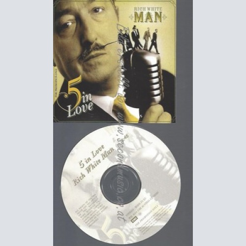 PROMO CD--5 IN LOVE -- RICH EHITE MAN--1TR