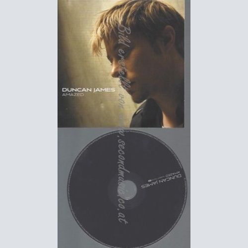 PROMO CD--DUNCAN JAMES--AMAZED--1TRACK