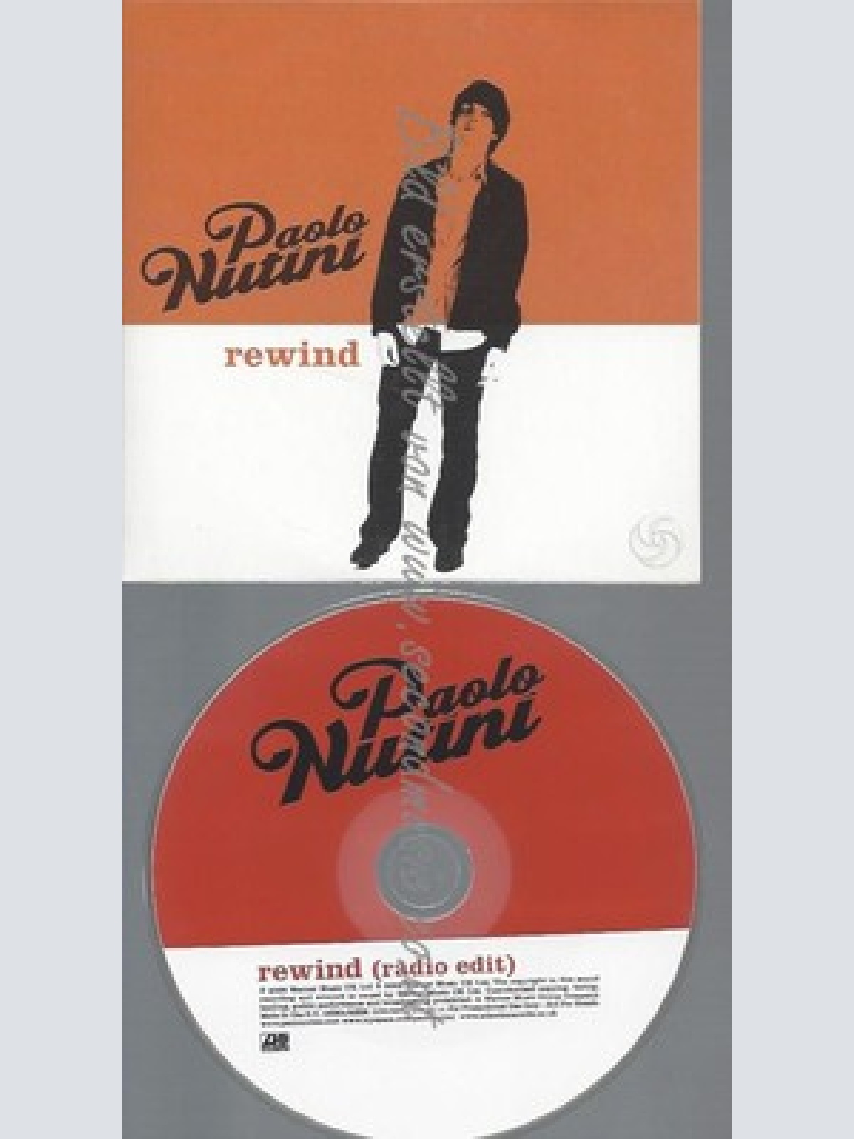 PROMO CD--PAOLO NUTINI--REWIND--1TR