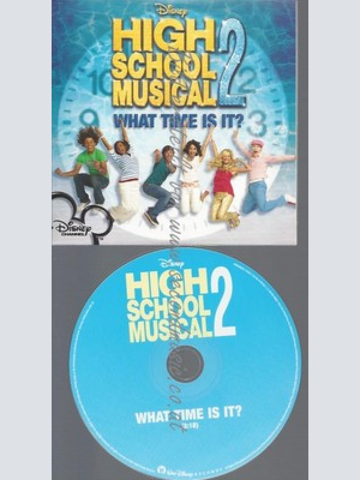 PROMO CD--HIGH SCHOOL MUSICAL 2 --WHAT TIME IS IT--1TR
