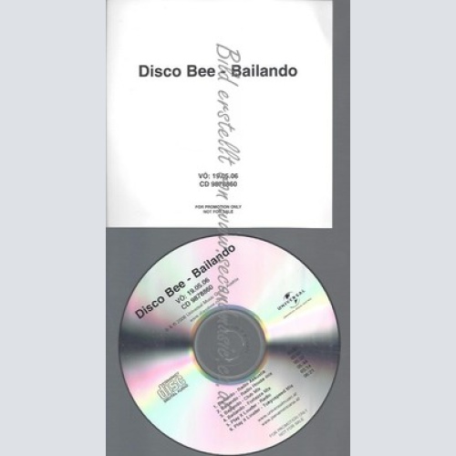 PROMO CD--DISCO BEE--BAILANDO--6TR
