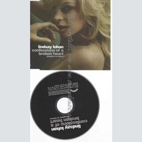 PROMO CD--LINDSEY LOHAN --CONFESSIONS OF A BROKEN HEART --1TR