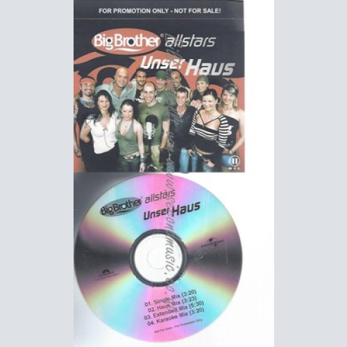 PROMO CD--BIG BROTHER ALLSTARS -UNSER HAUS--4TR