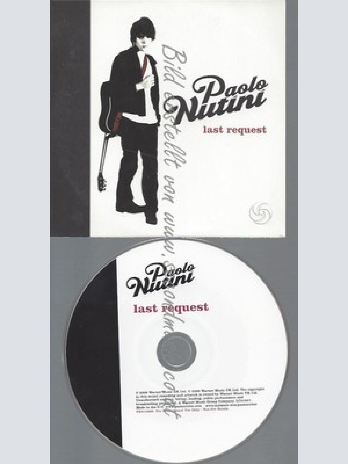 PROMO CD--PAOLO NUTINI--LAST REQUEST--1TR