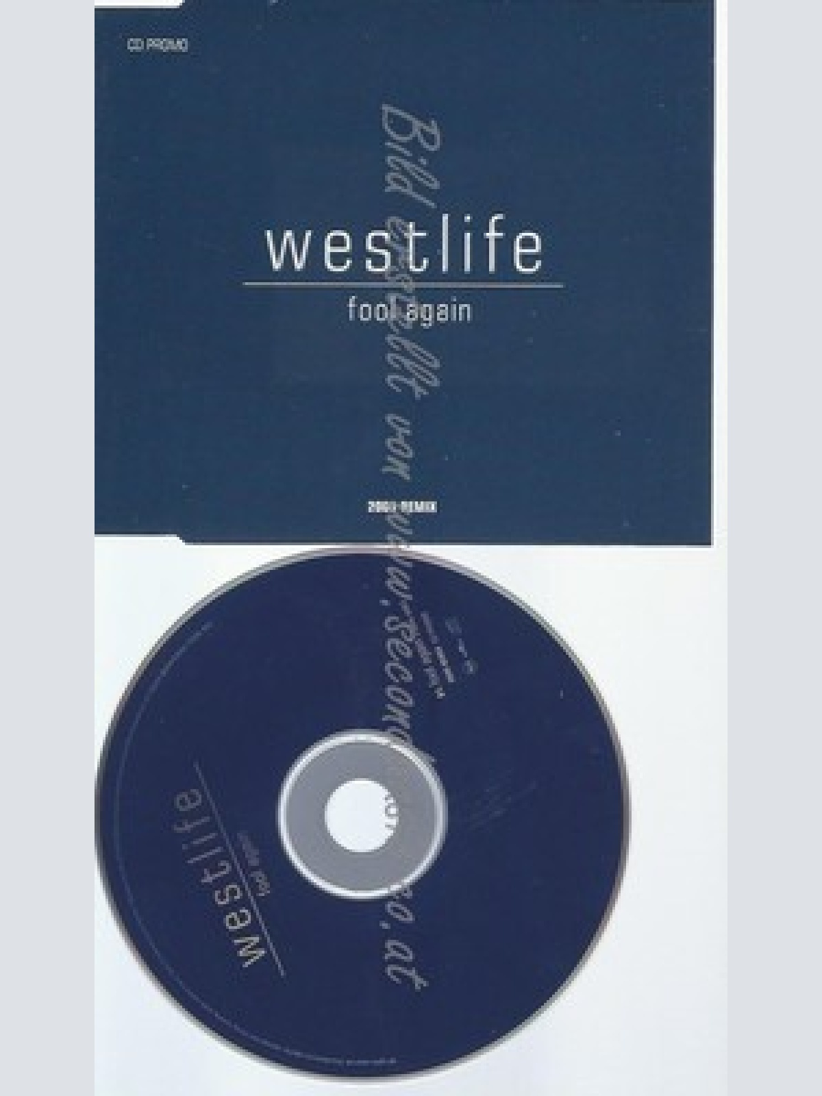 PROMO CD--WESTLIFE--FOOL AGAIN--1TR
