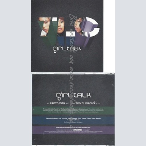 PROMO CD--TLC -- GIRL TALK -2TR
