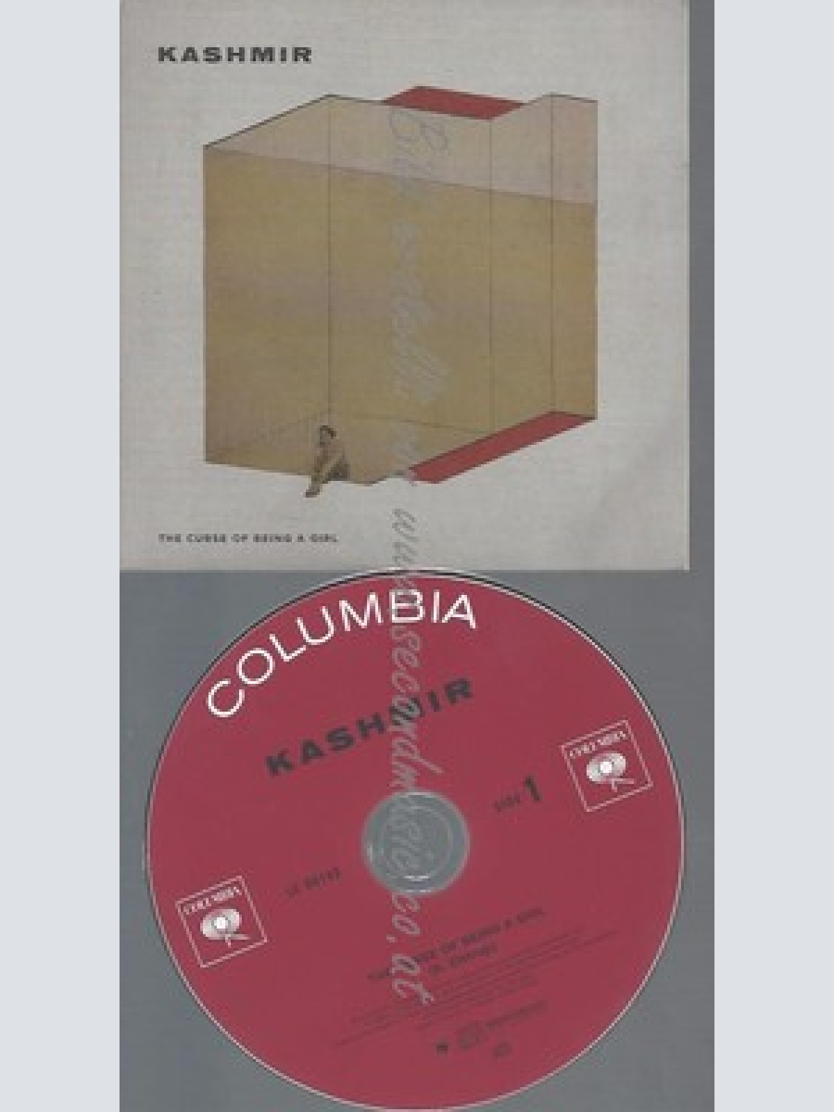 PROMO CD--KASHMIR--THE CURSE OF BEING A GIRL--1TR