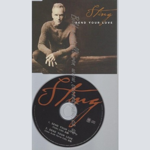 PROMO CD--STING --SEND YOUR LOVE--2TR