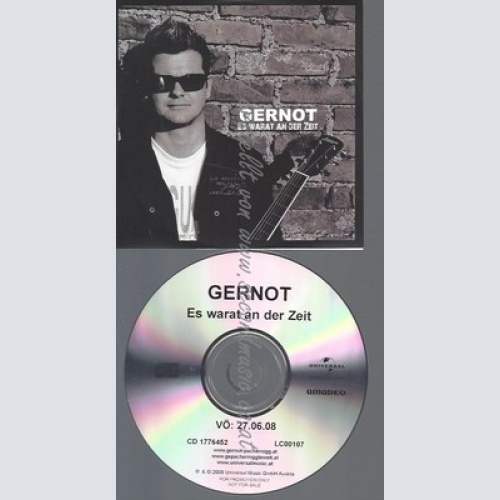 PROMO CD--GERNOT--ES WARAT AN DER ZEIT-14TR